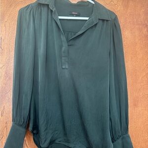 Dark Green Blouse